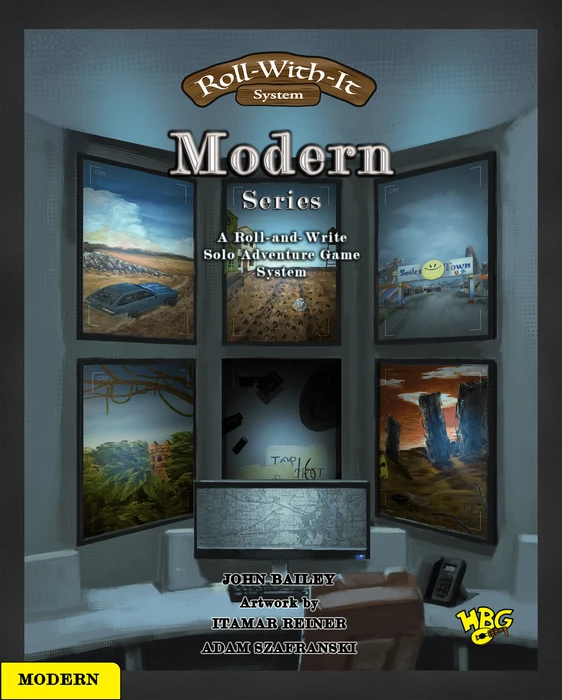 Cover image of Roll-With-It: Modern Series board game