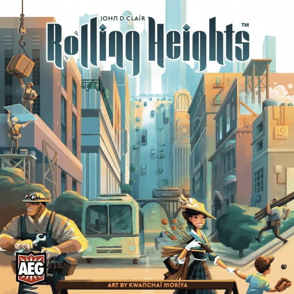 Cover image of Rolling Heights board game