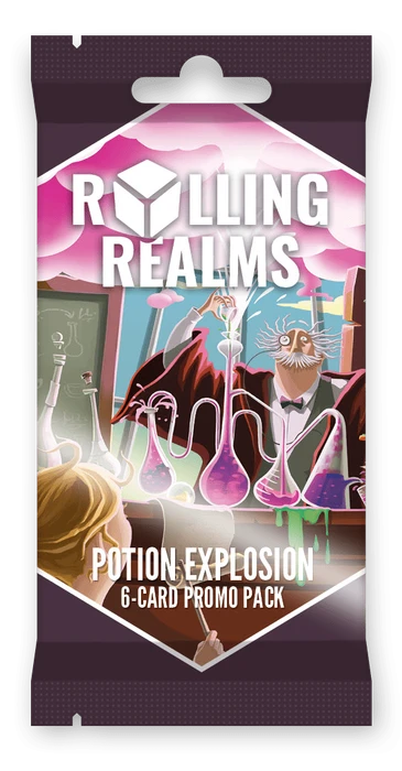 Cover image of Rolling Realms: Potion Explosion Promo Pack board game