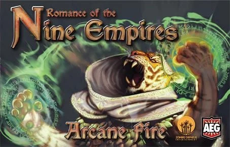 Cover image of Romance of the Nine Empires: Arcane Fire board game