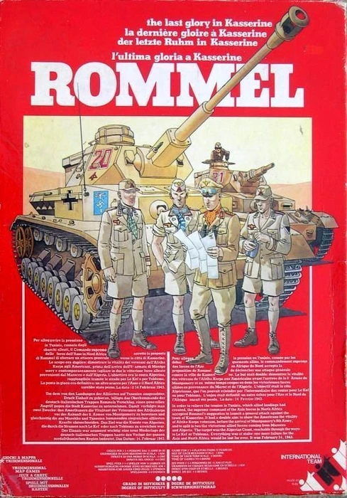 Cover image of Rommel: The Last Glory in Kasserine board game