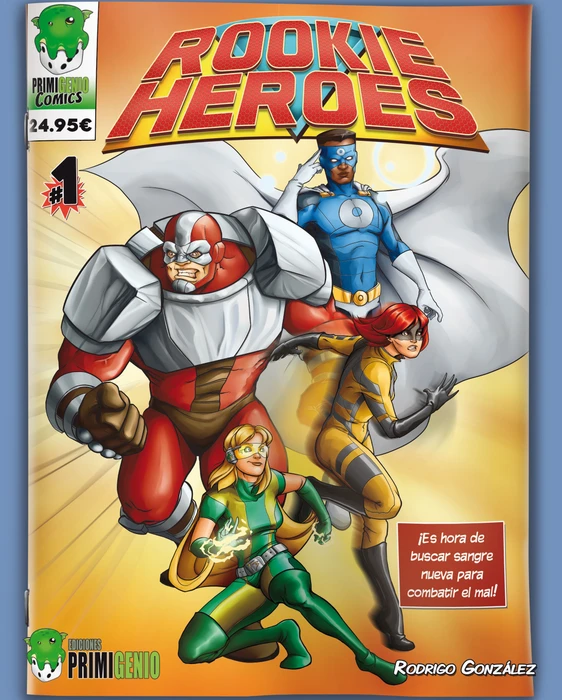 Cover image of Rookie Heroes board game