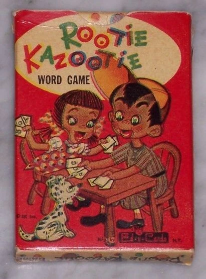 Cover image of Rootie Kazootie Word Game board game