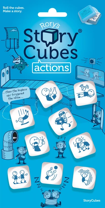Cover image of Rory's Story Cubes: Actions board game