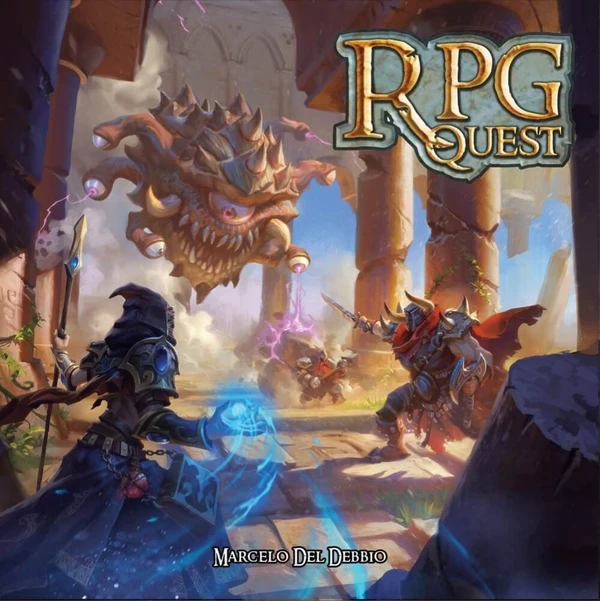 Cover image of RPGQuest Dungeons board game