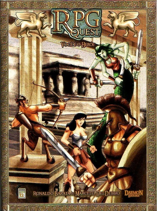 Cover image of RPGQuest: Greek Mythology board game