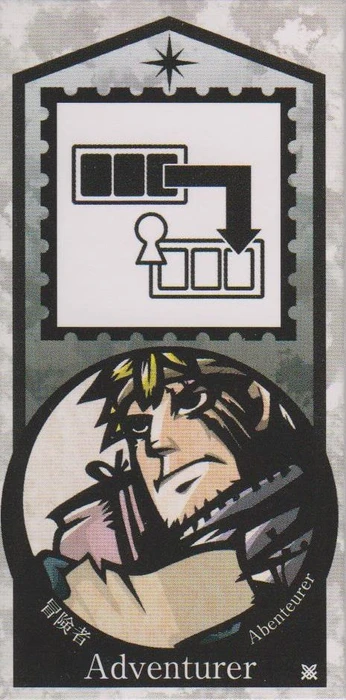 Cover image of RRR: Adventurer Promo Tile board game