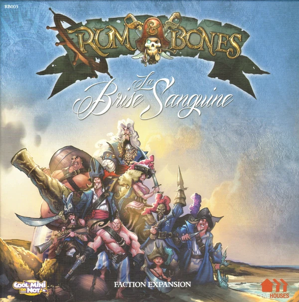Cover image of Rum & Bones: La Brise Sanguine board game