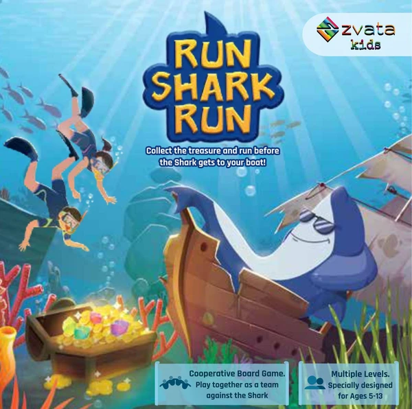 Cover image of Run Shark Run board game