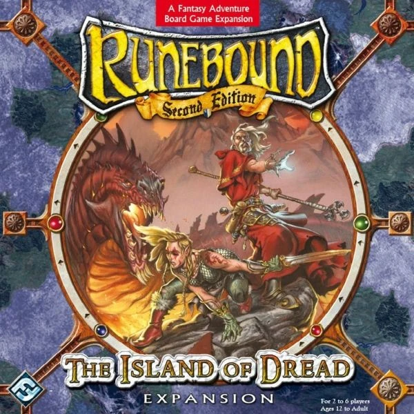 Cover image of Runebound: The Island of Dread board game