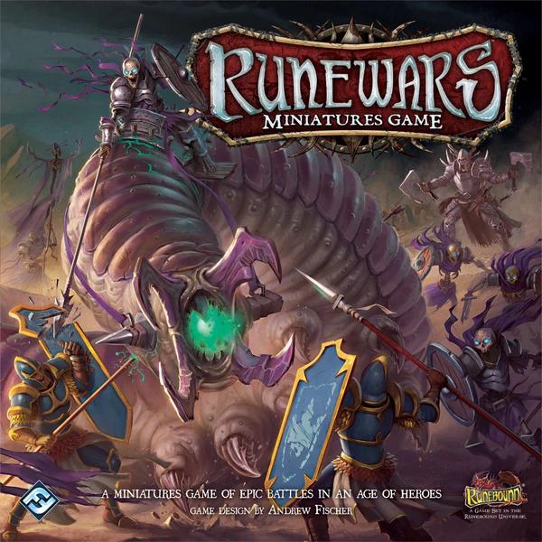 Cover image of Runewars Miniatures Game board game