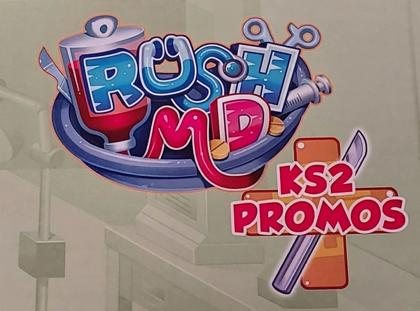 Cover image of Rush M.D.: The Kickstarter Promos 2 board game