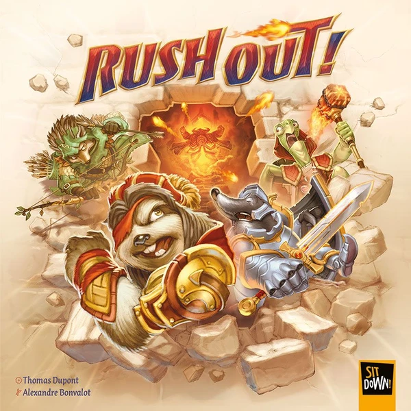 Cover image of Rush Out! board game