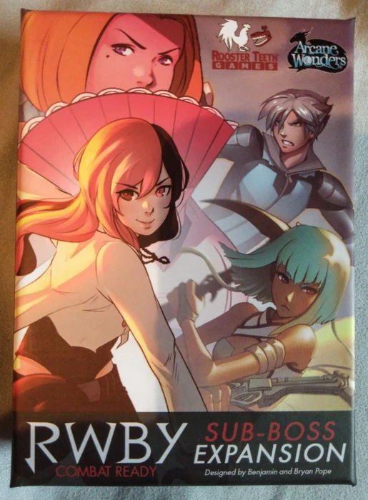 Cover image of RWBY: Combat Ready – Sub-Boss Expansion board game