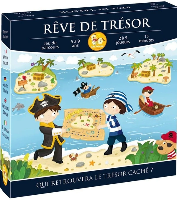 Cover image of Rêve de trésor board game