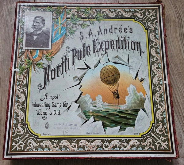 Cover image of S. A. Andree's North Pole Expedition board game