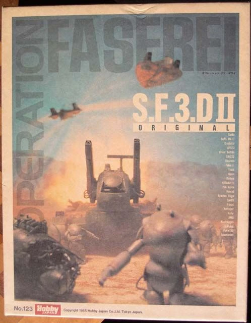 Cover image of S.F.3.D II Operation Faserei board game