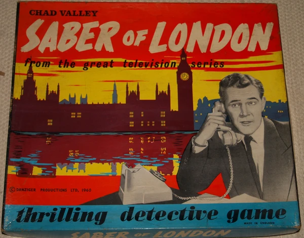 Cover image of Saber of London board game