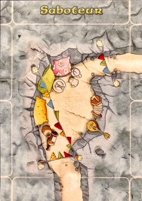 Cover image of Saboteur: Das Stollenfest board game