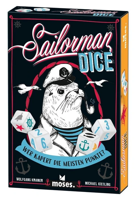Cover image of Sailorman Dice board game