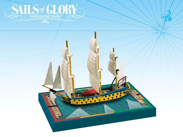 Cover image of Sails of Glory Ship Pack: HMS Leopard 1790 / HMS Isis 1774 board game