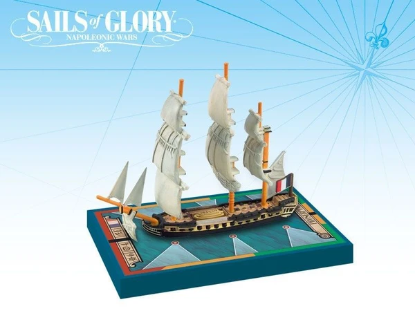 Cover image of Sails of Glory Ship Pack: Proserpine 1785 / Dryade 1783 board game