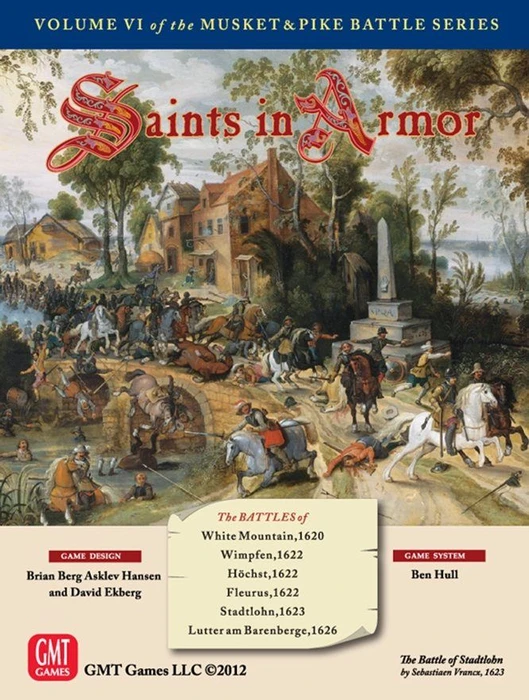 Cover image of Saints in Armor board game