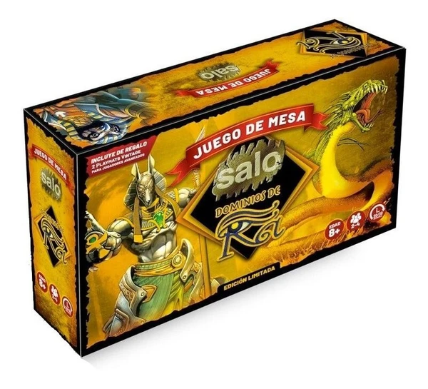 Cover image of Salo Dominios de Ra Juego de Mesa Mitos y Leyendas board game