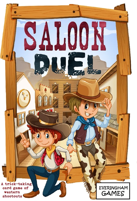 Cover image of Saloon Duel board game