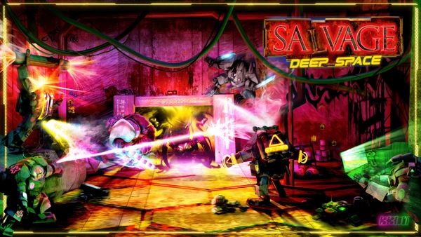 Cover image of SALVAGE: Deep Space board game