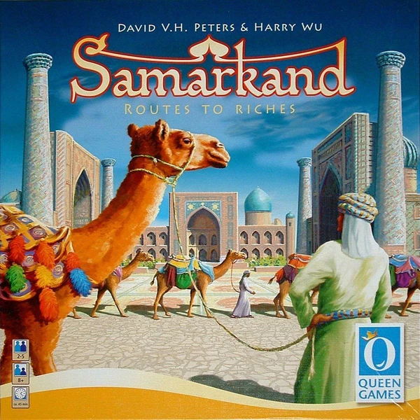 Cover image of Samarkand: Routes to Riches board game