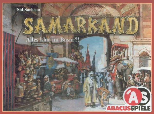 Cover image of Samarkand board game