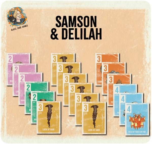 Cover image of Samson and Delilah board game