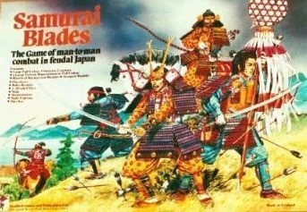 Cover image of Samurai Blades: The Game of Man-to-Man Combat in Feudal Japan board game