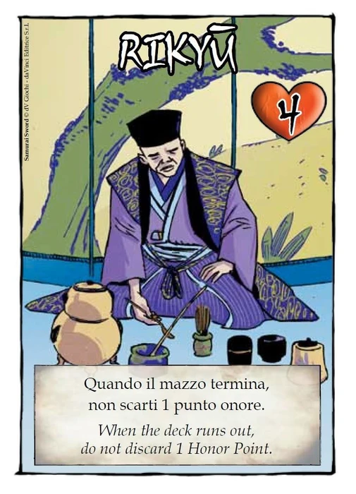 Cover image of Samurai Sword: Rikyu board game