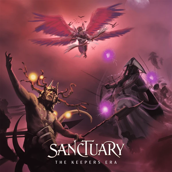 Cover image of Sanctuary: The Keepers Era – Lands of Dawn board game