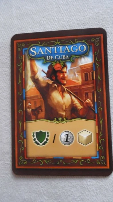Cover image of Santiago de Cuba: La manifestación board game