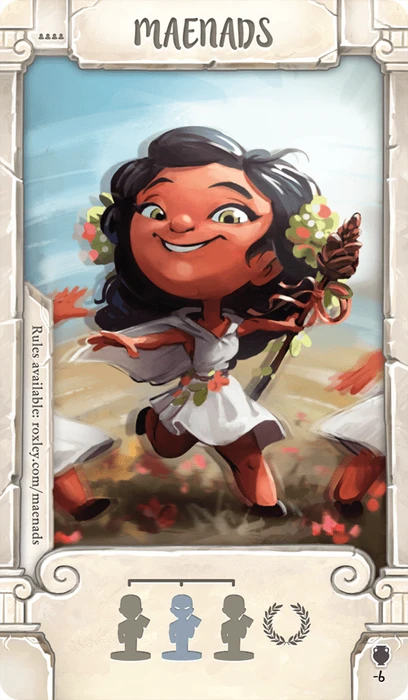 Cover image of Santorini: Maenads Promo Card board game