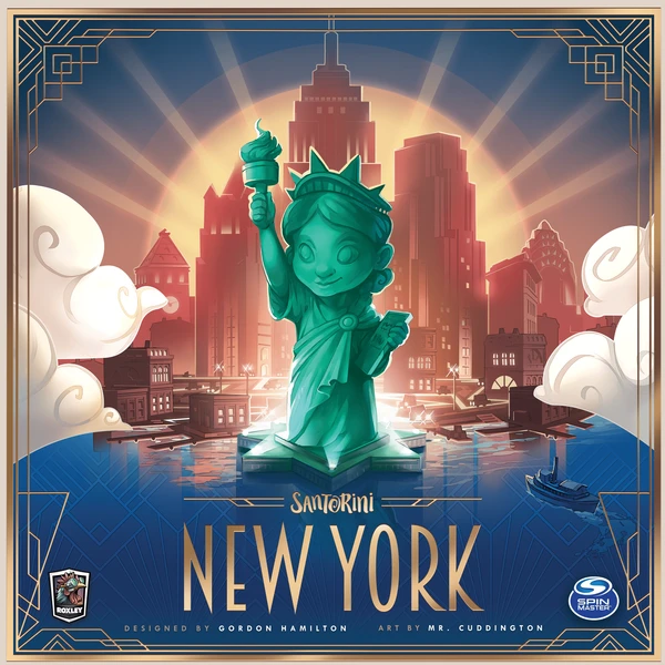 Cover image of Santorini: New York board game