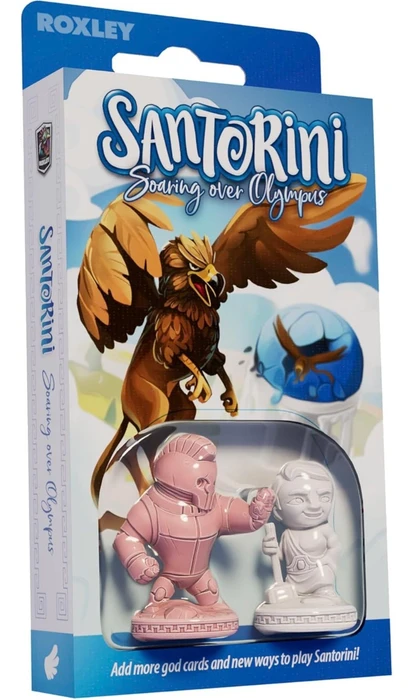 Cover image of Santorini: Soaring over Olympus board game
