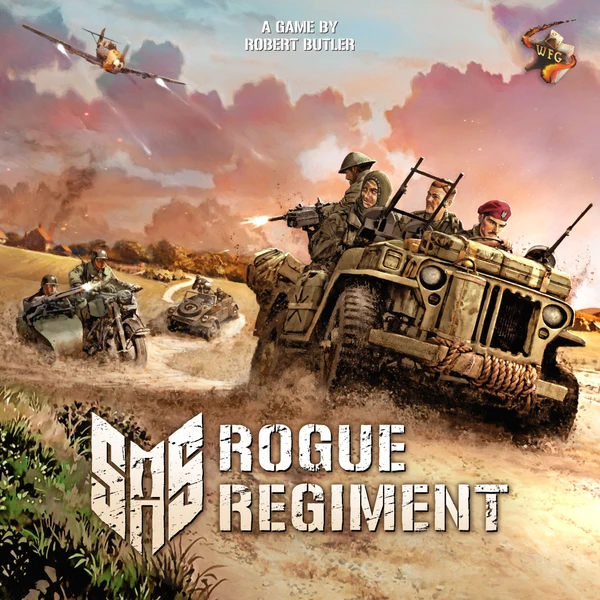 Cover image of SAS: Rogue Regiment board game