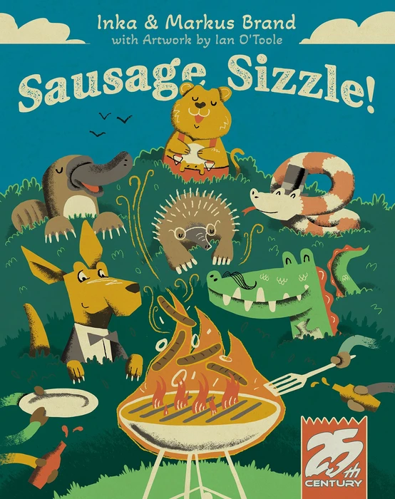 Cover image of Sausage Sizzle! board game