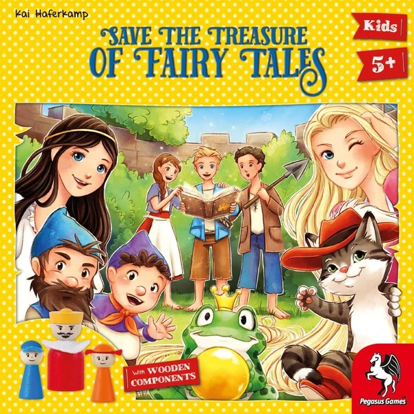 Cover image of Save the Treasure of Fairy Tales board game