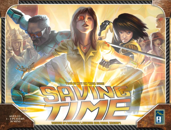 Cover image of Saving Time board game