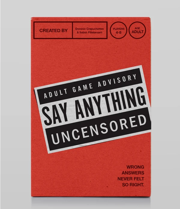 Cover image of Say Anything Uncensored board game