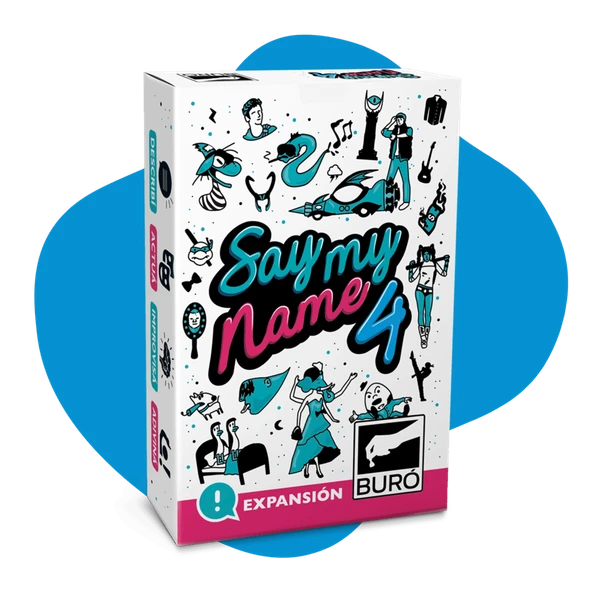 Cover image of Say my Name 4: Expansión board game