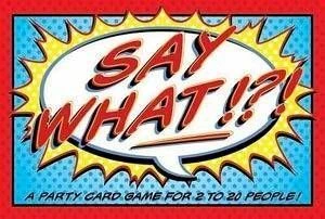 Cover image of Say What!?! board game
