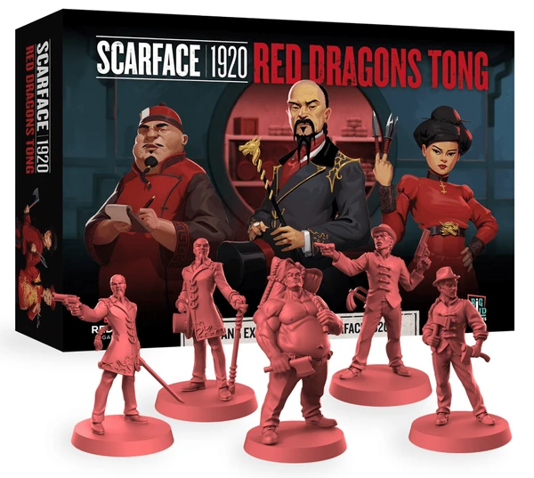 Cover image of Scarface 1920: The Red Dragons Tong board game