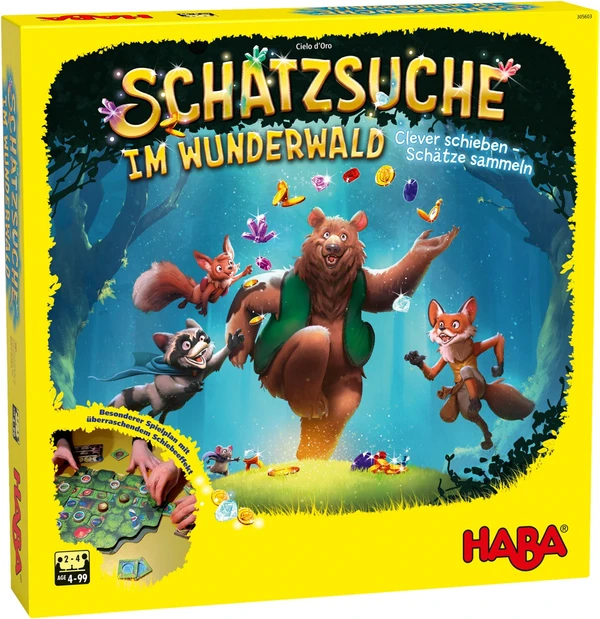 Cover image of Schatzsuche im Wunderwald board game