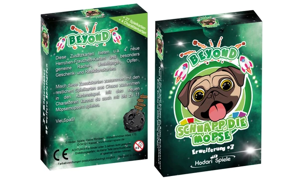 Cover image of Schnapp die Möpse: Beyond board game